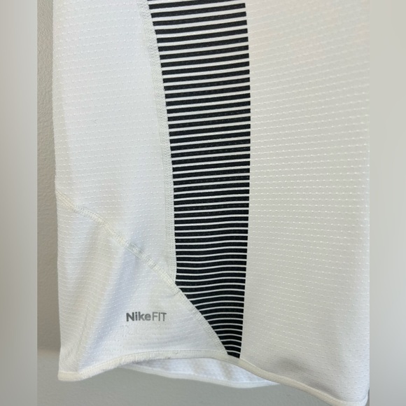 Nike Fit Dry Men’s L 1/4 Zip Pullover Short Sleeve Athletic Shirt Ribbed Nike+ - Picture 11 of 13